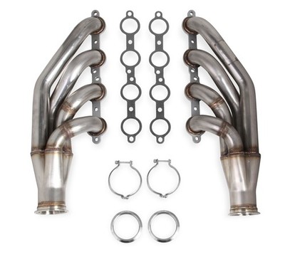 11535FLT Flowtech LS Turbo Headers-Natural Finish