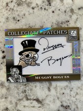 2006-07 Muggsy Bogues Donruss Elite Collegiate Patches Auto 220/250