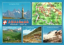 Carte géographique de la Savoie - Le col de la Croix de fer