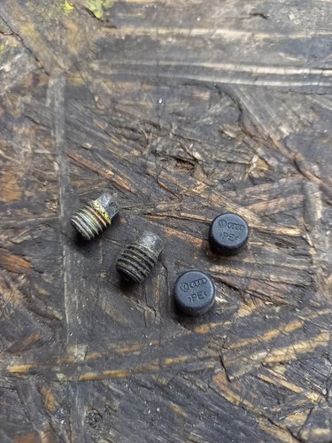 VW Golf 3,5 Golf IV 4 Cabrio Tür Scharnier Befestigung Schrauben + Abdeckkappe