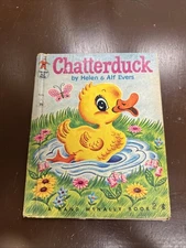 Chatterduck by Helen & Alf Evans 1967 Rand McNally Tip Top Elf Book Illustrated