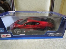 Maisto 1/18 Bugatti Divo red diecast new