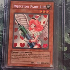 Konami Yu-Gi-Oh! Injection Fairy Lily LOD-100 Spellcaster Effect