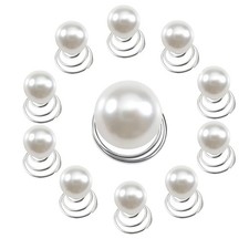 84pcs Gems Rhinestone Twisters Spiral Set Hair Pins Pearls Hair Jewels Silver...