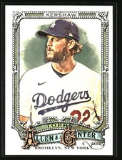 2025 Topps Allen & Ginter Clayton Kershaw #37 Los Angeles Dodgers