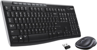 Logitech MK270 Kabellos Tastatur Und Maus Combo - US Int'l Qwerty