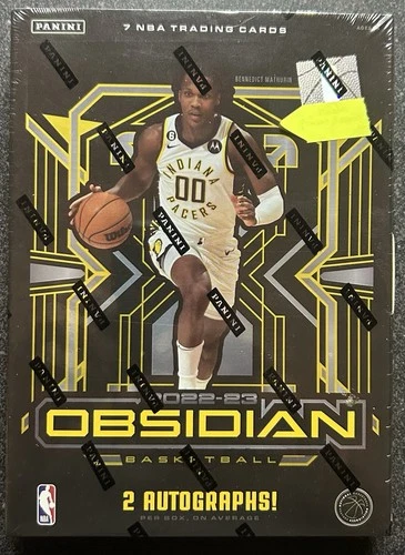 2022-23 Panini Obsidian Basketball Hobby Box 2 Autographs Average Per Box