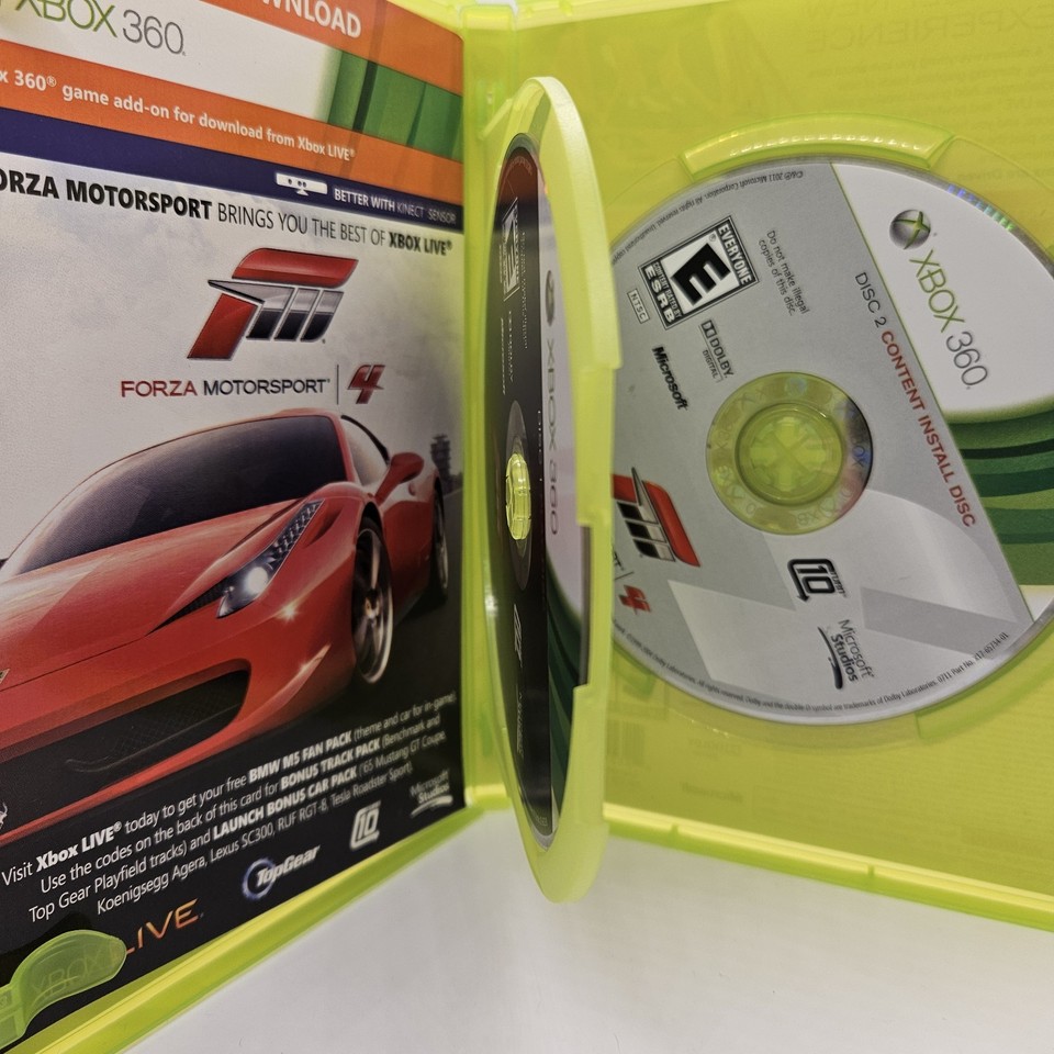 Forza Motorsport 4 Xbox 360 2-Disc Complete Turn 10 Racing Game | eBay