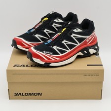 L47974900 Salomon XT-6 GORE-TEX Black Flame Scarlet Vanilla Ice Men's 
