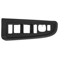 Door Window Switch Panel Bezel Front Left Driver Side Black for Silverado