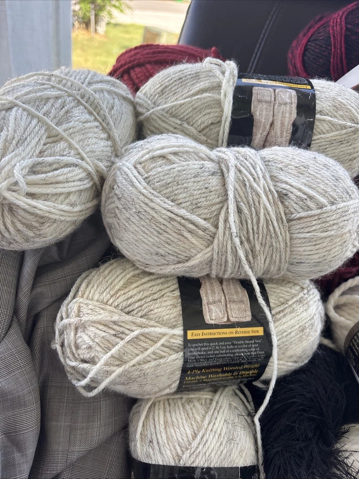 Hilo Oxford gris mezcla de lana marca Lion 3 oz 197 yardas 20 % lana Foto 3 de 4