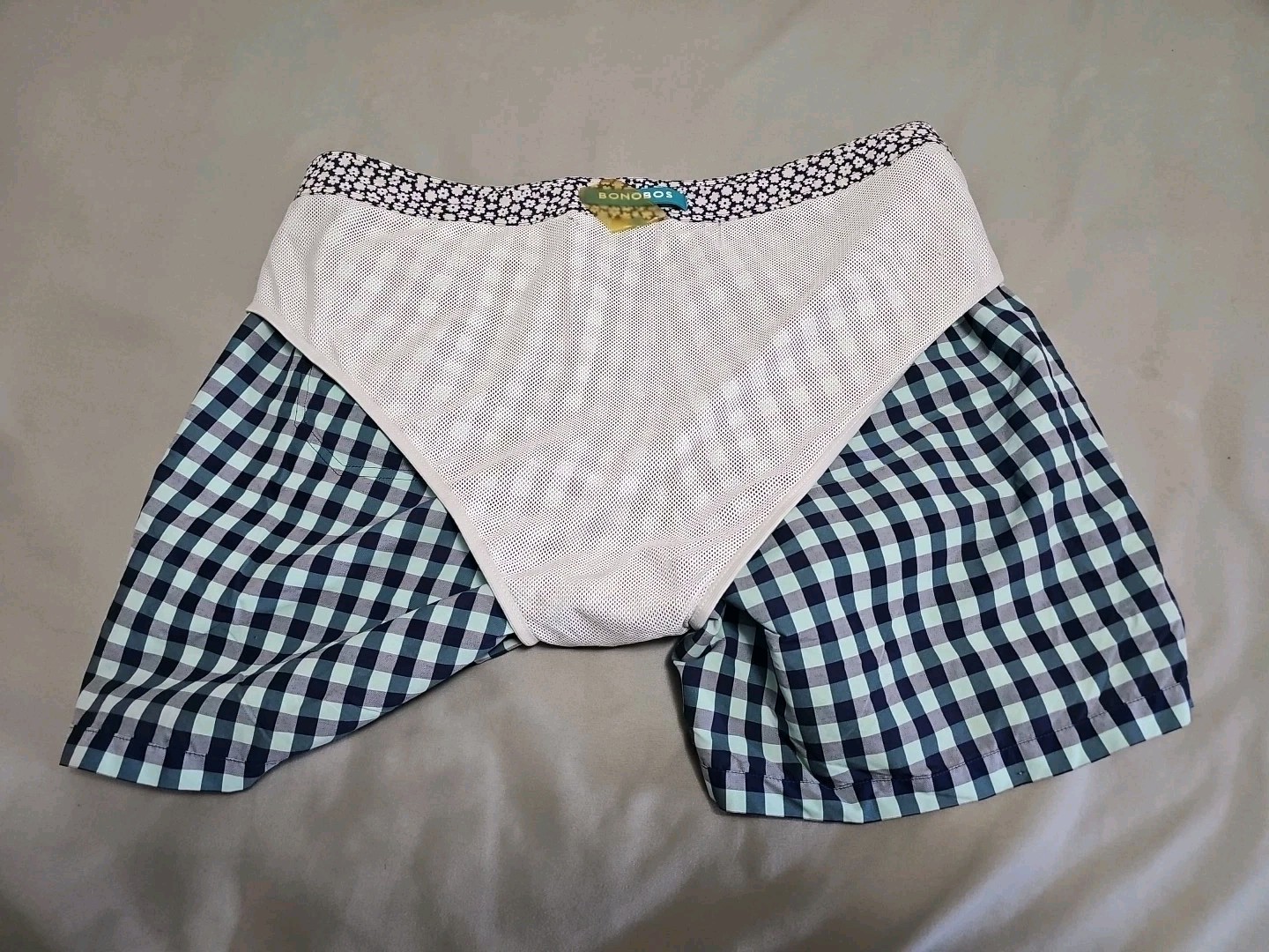 Bonobos Gingham Bluesy Lightweight Button Lined H… - image 10