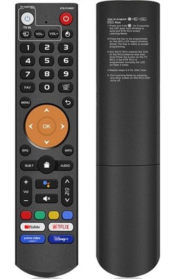 Replacement Learning Bluetooth Voice Remote Control fit for vSeeBox V3 Plus