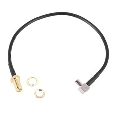 SMA Female Jack to TS9 Male Right Angle Pigtail Coaxial Cable Antenna Y1K76676