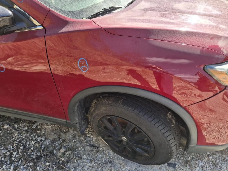 2017 Nissan Rogue Rear View Mirror BLK SUV Used OEM 963212Y900 3719243 - Image 4 of 4