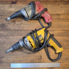 Milwaukee & DeWalt Heavy Duty Screw Gun Sheet Rock Drywall Drill Gun Tool SET