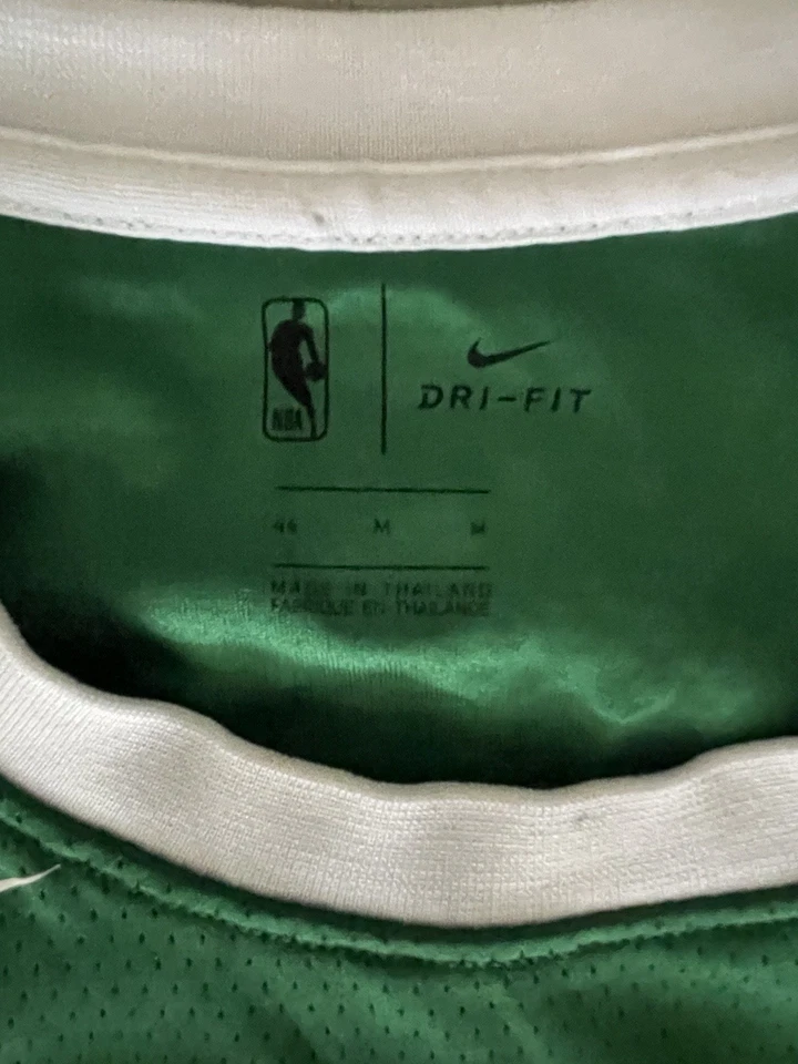 Camiseta Nike Swingman Gordon Hayward # 20 verde Boston Celtics tamanho 44 média Dri - Imagem 4 de 4