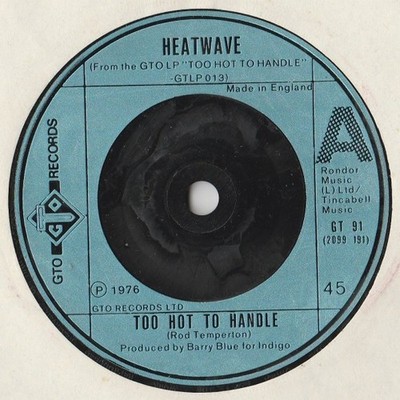 Heatwave - Too Hot To Handle (7'', Single, Sil)