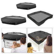 Mesh Ventilate Playpen Top Cover Universal Dogs Top Cover Portable Sun Rain