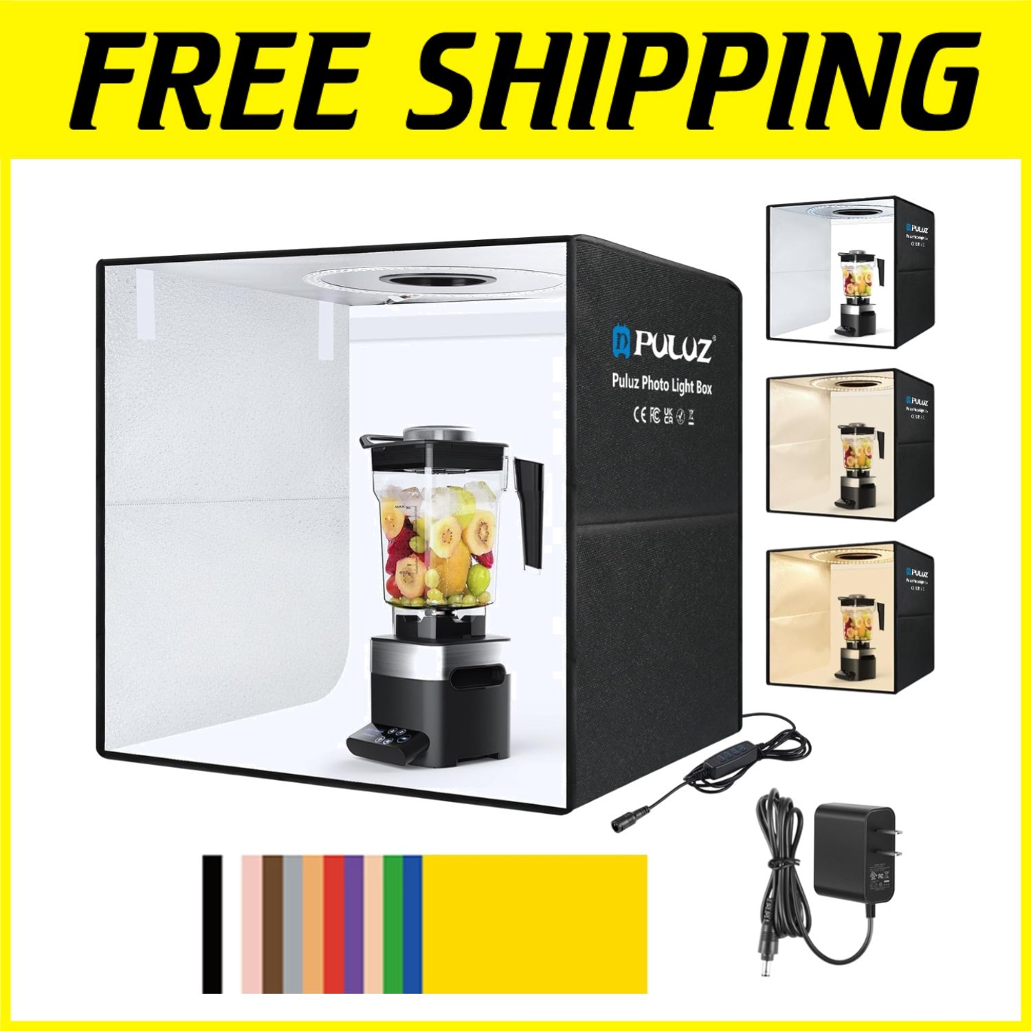 20x20 Inch Professional Light Box Photography Kit
