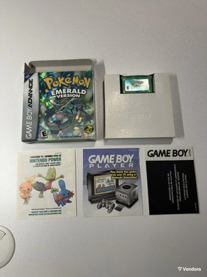 Pokémon Emerald Version (USA)   Complete in Box (No Inserts)   Game Boy Advance