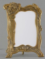 Bilderrahmen Jugendstil Messing