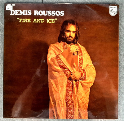 Demis Roussos Fire And Ice von 1971 Vinyl LP Philips - 6332 032 Frankreich Press