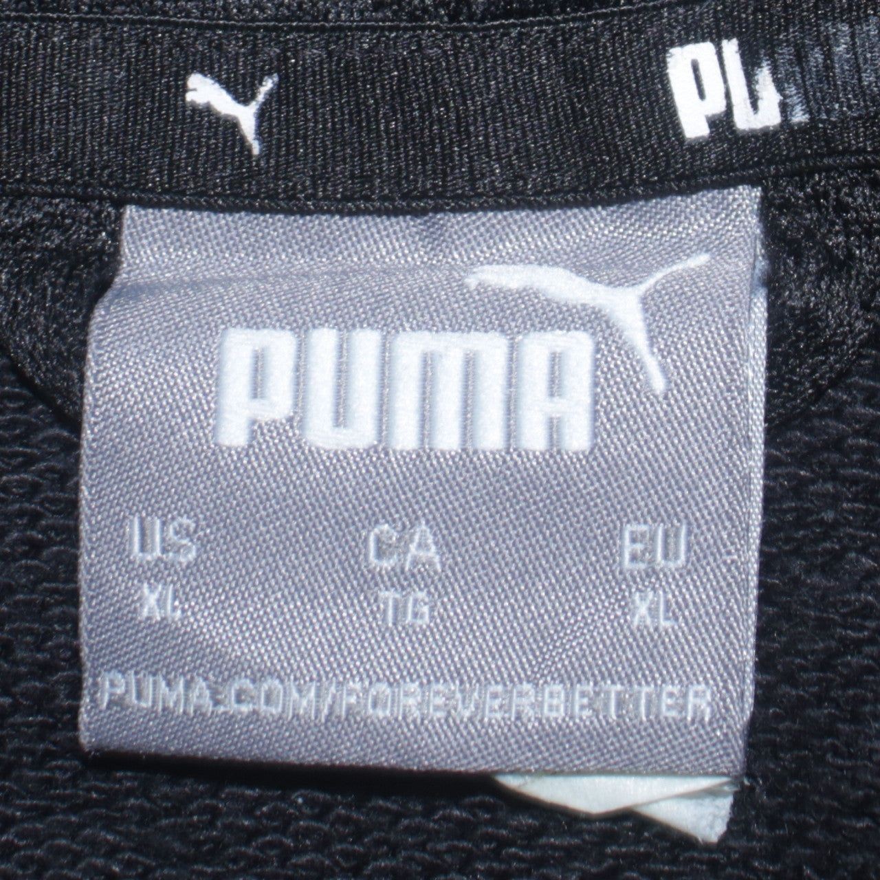 Puma Black Hoodie Mens Xl image 6