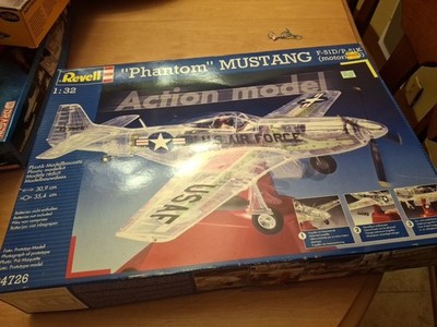 Revell Phantom Mustang Motorized F51D/P51K 1:32 See-Thru PLA Model Kit SEALED 