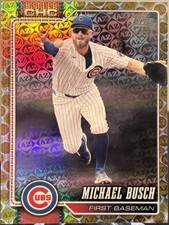 2026 TOPPS Series 1 - Michael Busch Spring Training Gold Parallel /50 - SP Cubs