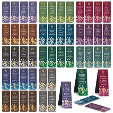 96Pack Magnetic Bookmarks Bible Bookmark Christian Bookmarks Bulk Book Marks ...