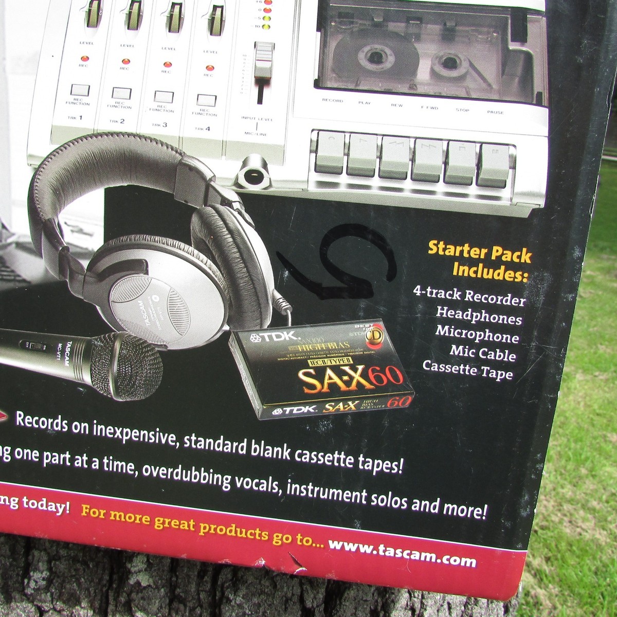 Tascam MF-P01 Analog 4 Track Cassette Recorder for sale