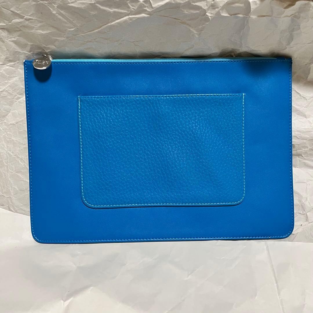 Kenzo / Clutch Bag Pouch Blue Limited Edition Men's bags, stylish, popular brand