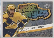 2022-23 Upper Deck Series 1 Freestyles Gold Filip Forsberg #FS-12