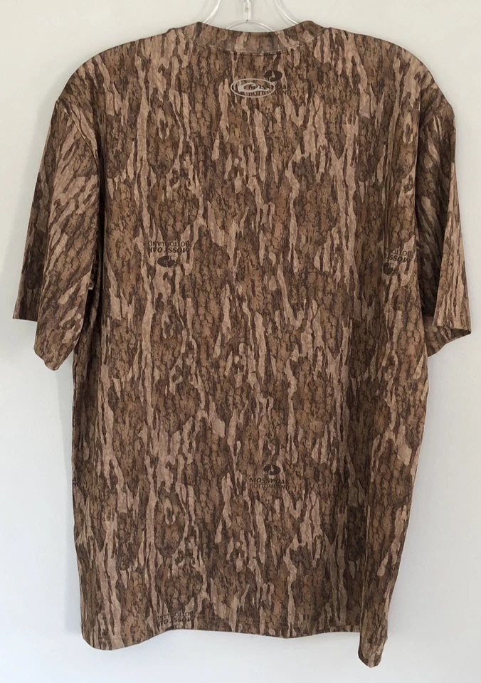 Drake Waterfowl Systems Mossy Oak Camo Performance Medium SS Bottomland Shirt - Image 4 of 4