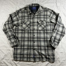 Pendleton Board Shirt XL Long Plaid 1956 Archives 100 Virgin Wool
