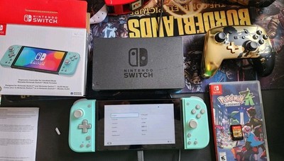 Nintendo Switch Bundle   Dock, Pro Controller, Hori Split Pad + Pokémon Legends