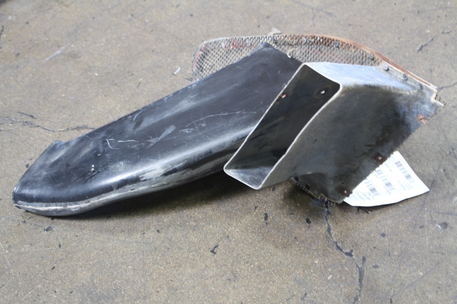 Ferrari Mondial, RH, Right, Body Air Inlet Duct, Used, P/N 60698800
