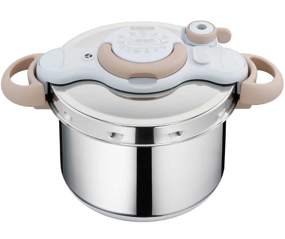 Seb Autocuiseur Inox 6L P4620773 Cocotte Induction Tous Feux Ragoût Vapeur