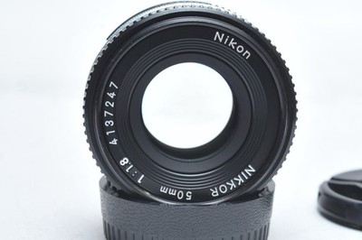 Nikon Nikkor AI-S 50mm f1.8 Lens Ais