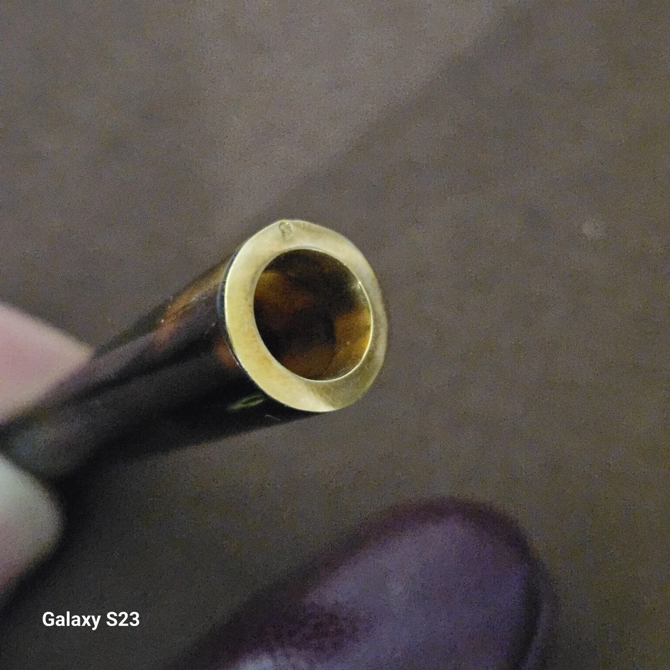 Fume-cigarette Dunhill bague en or - Photo 4/4