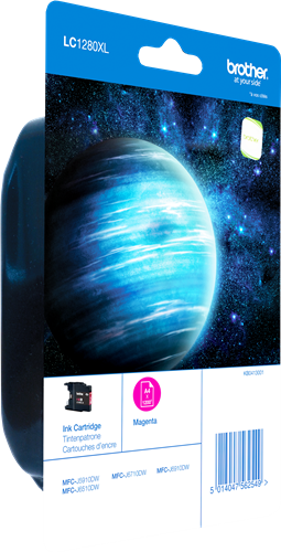 cartuccia originale brother LC1280 XL MFC-J6510DW MFCJ6710DW MFC-J MAGENTA - Foto 1 di 1