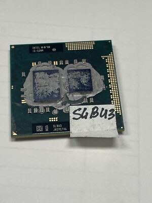 Intel Core i5-520 3M Cache 2.40 GHz G1 Laptop Processor Mobile CPU SLBU3