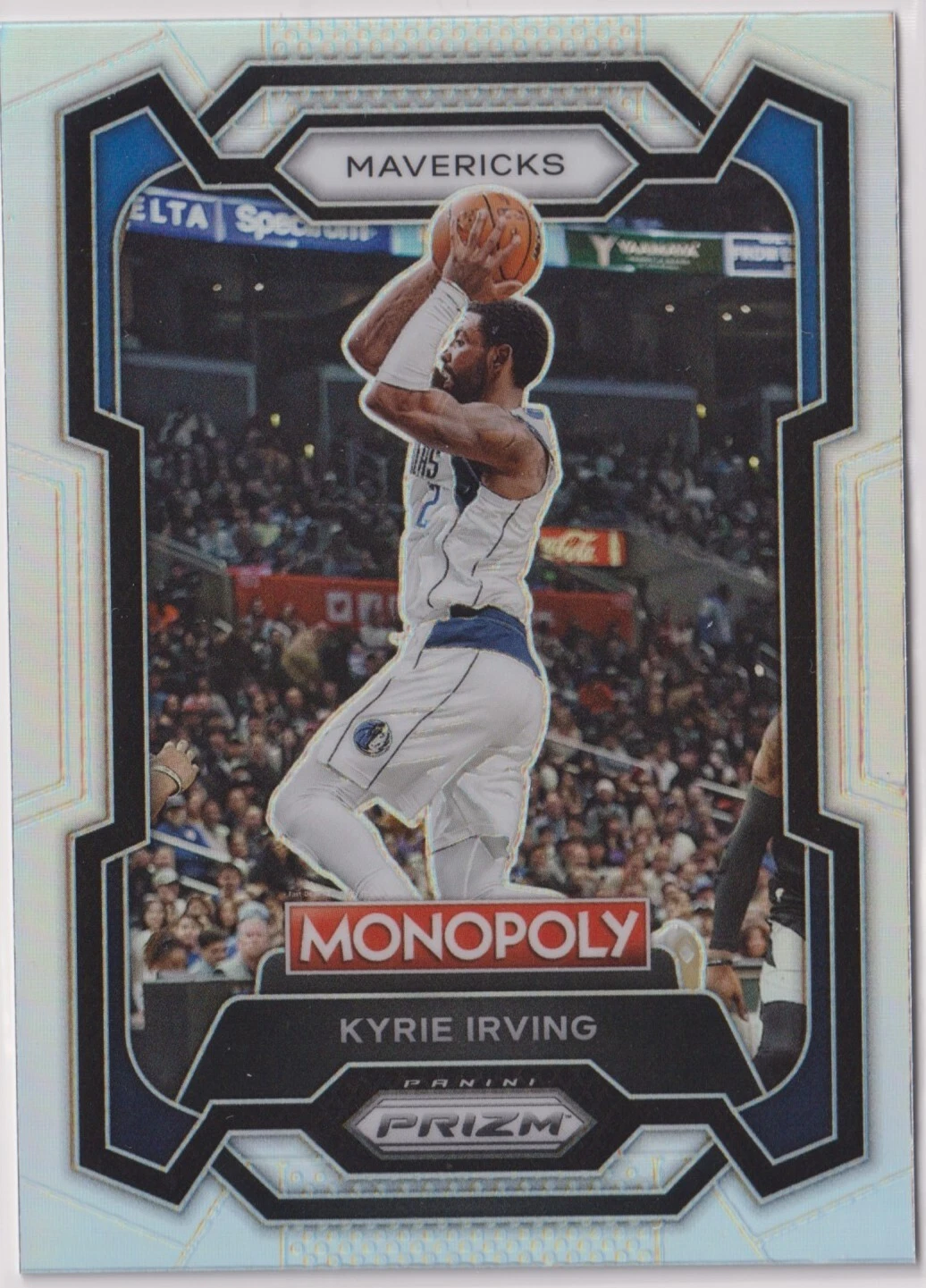 Kyrie Irving 2023-24 Panini Prizm Monopoly TRUE Silver Prizm #23