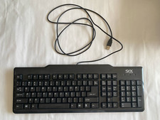 Teclado Estándar Systemax Teclas Negras - Accesorio Computadora Números Tipo Tecla BUENO