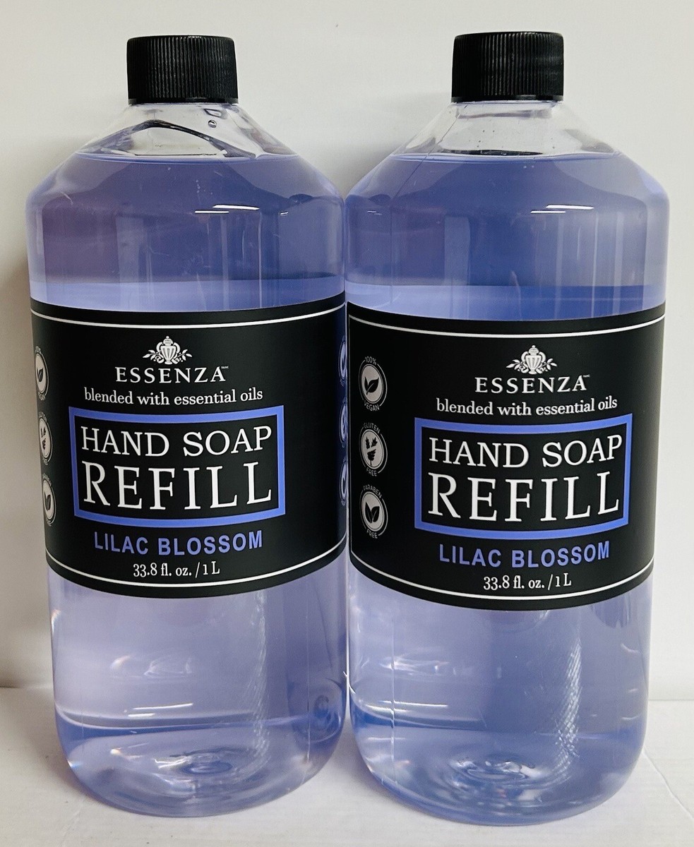 2-Pack Essenza ~ Lilac Blossom Hand Soap Refill 33.8 fl oz Each | eBay