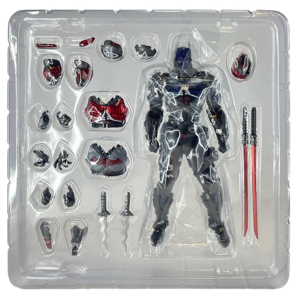 Amazing Yamaguchi Revoltech Arkham Knight Batman Action Figure NEW IN BOX - Image 4 of 4