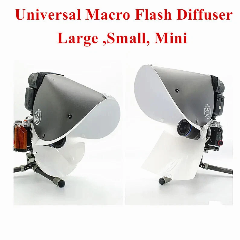 GUAGE Macro Camera Flash light Softbox Speedlite Reflector Diffuser Snoot III V3 - Image 2 of 4