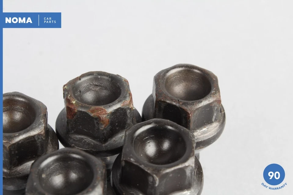 08-10 Juego de 5 pernos de llanta de rueda BMW 535i E60 E85 E86 E87 E46 E39 6781150 OEM Foto 2 de 4