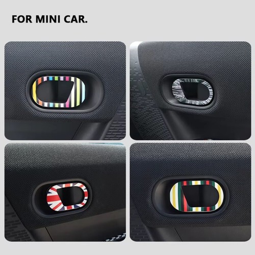 2/4PCS For Mini Cooper S F65 F66 2024 2025 Inner Door Handle Bowl Trim Stickers - Picture 3 of 33